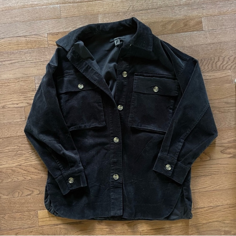 Forever 21 Black Corduroy Jacket